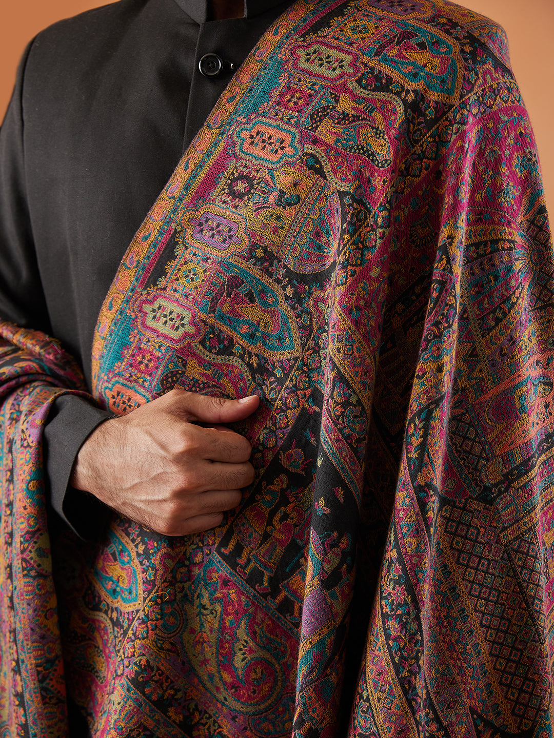 Mens Shahi Mehfil Kaani Shawl (Size: 101x203 Cm)