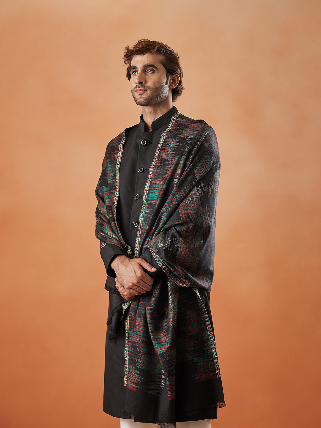 Men Rukhsaar Kaani Stole (Size 71x203 cm)