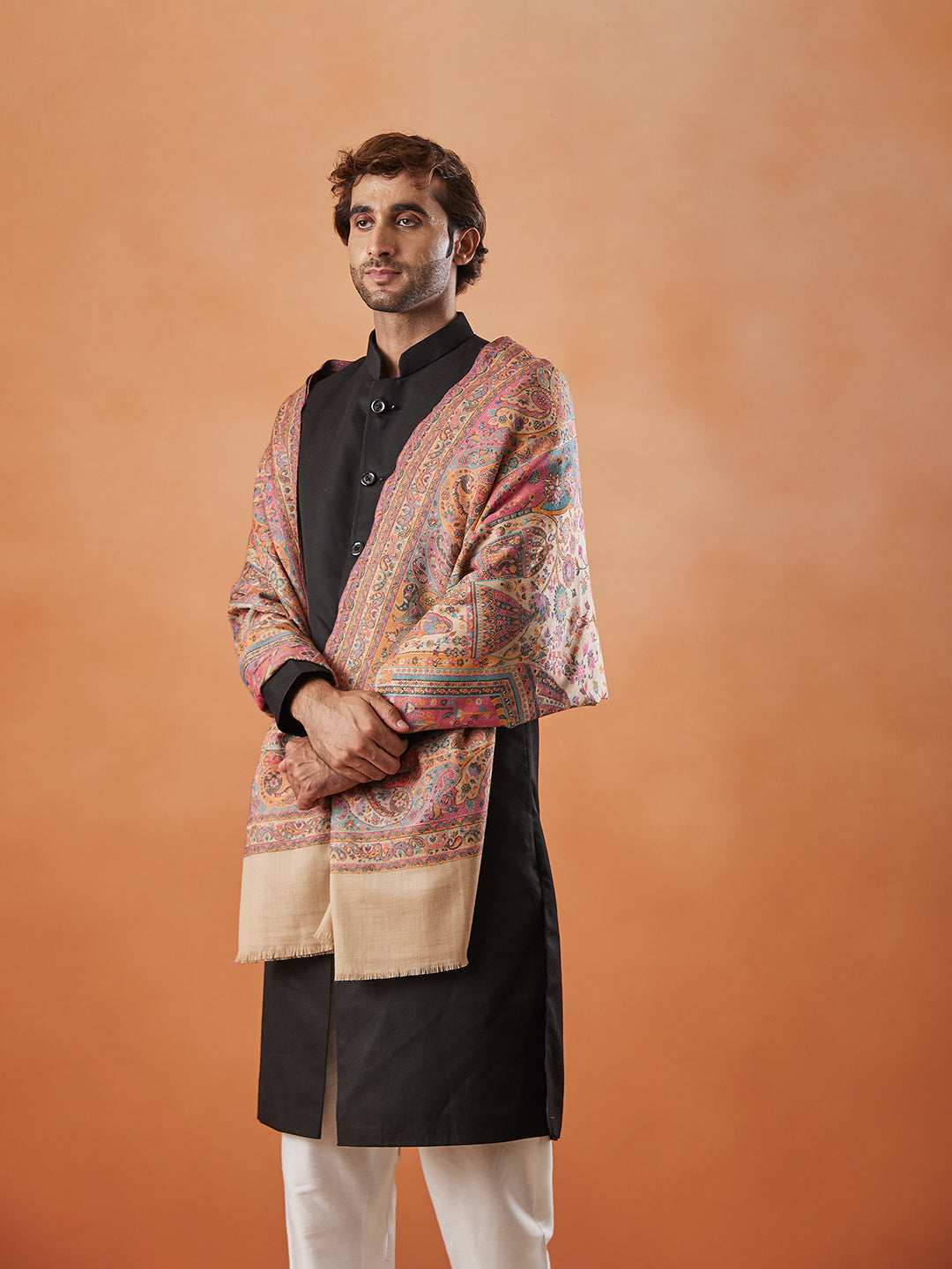 Mens Chandrika Kaani Shawl (Size: 101x203 Cm)