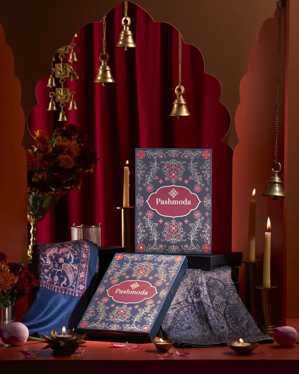 gift blue detail