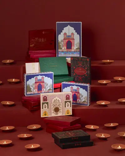 Gift box designs from the Pashmoda shoot